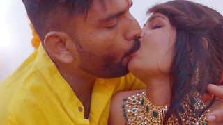 Slim bhabhi enjoyed her first Suhagrat night and fucked hard
