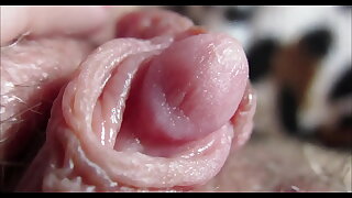 big clit orgasm closeup